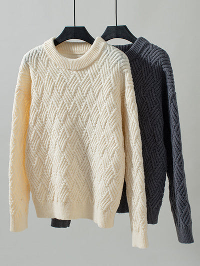 Becky | Textured Knit Sweater