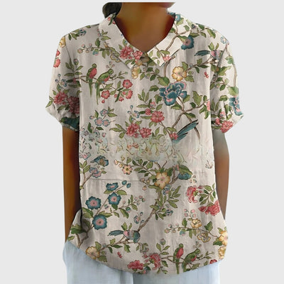 Fabiola | Floral Charm Blouse