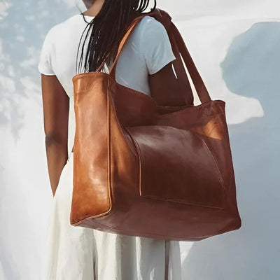 Flavia | Everyday Leather Tote