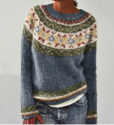 Claire | Playful Sheep Knit Sweater