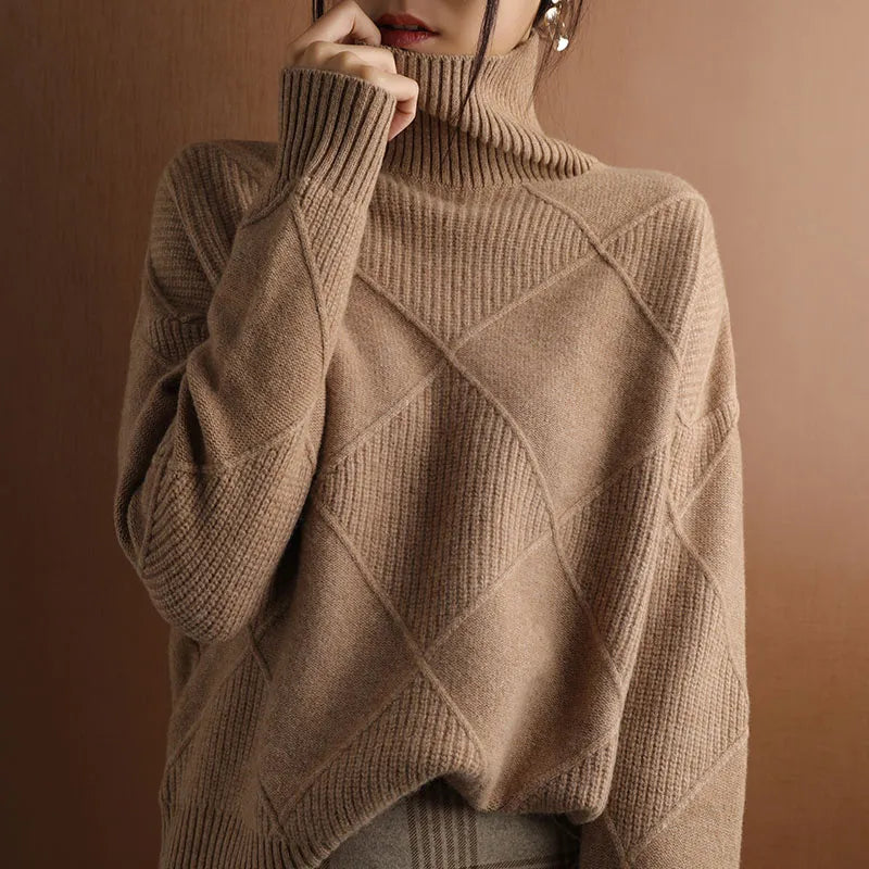 Fabienne | Diamond Knit Sweater
