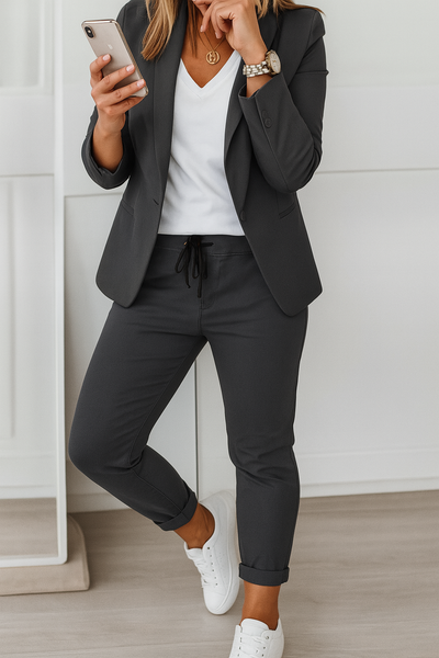 Ofelia | Casual Blazer Jogger Set
