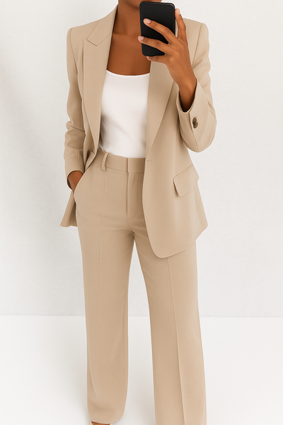 Oakley | Tailored Blue Blazer and Pants Set