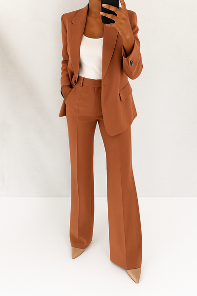Oakley | Tailored Blue Blazer and Pants Set