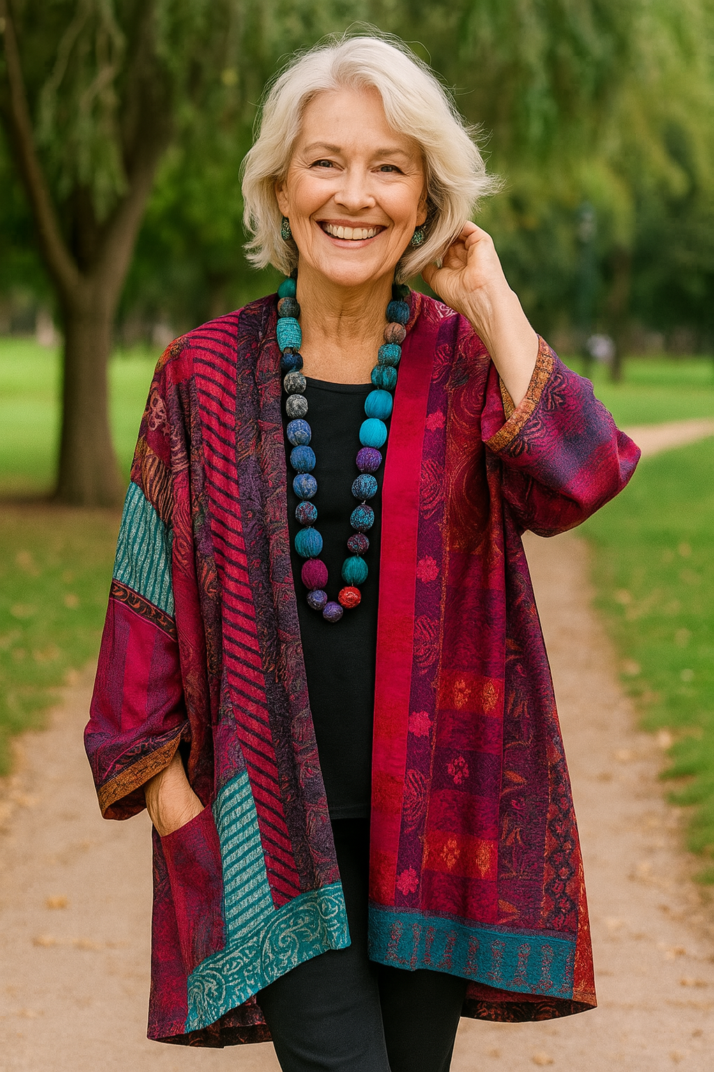 Fleur | Artistic Boho Kimono