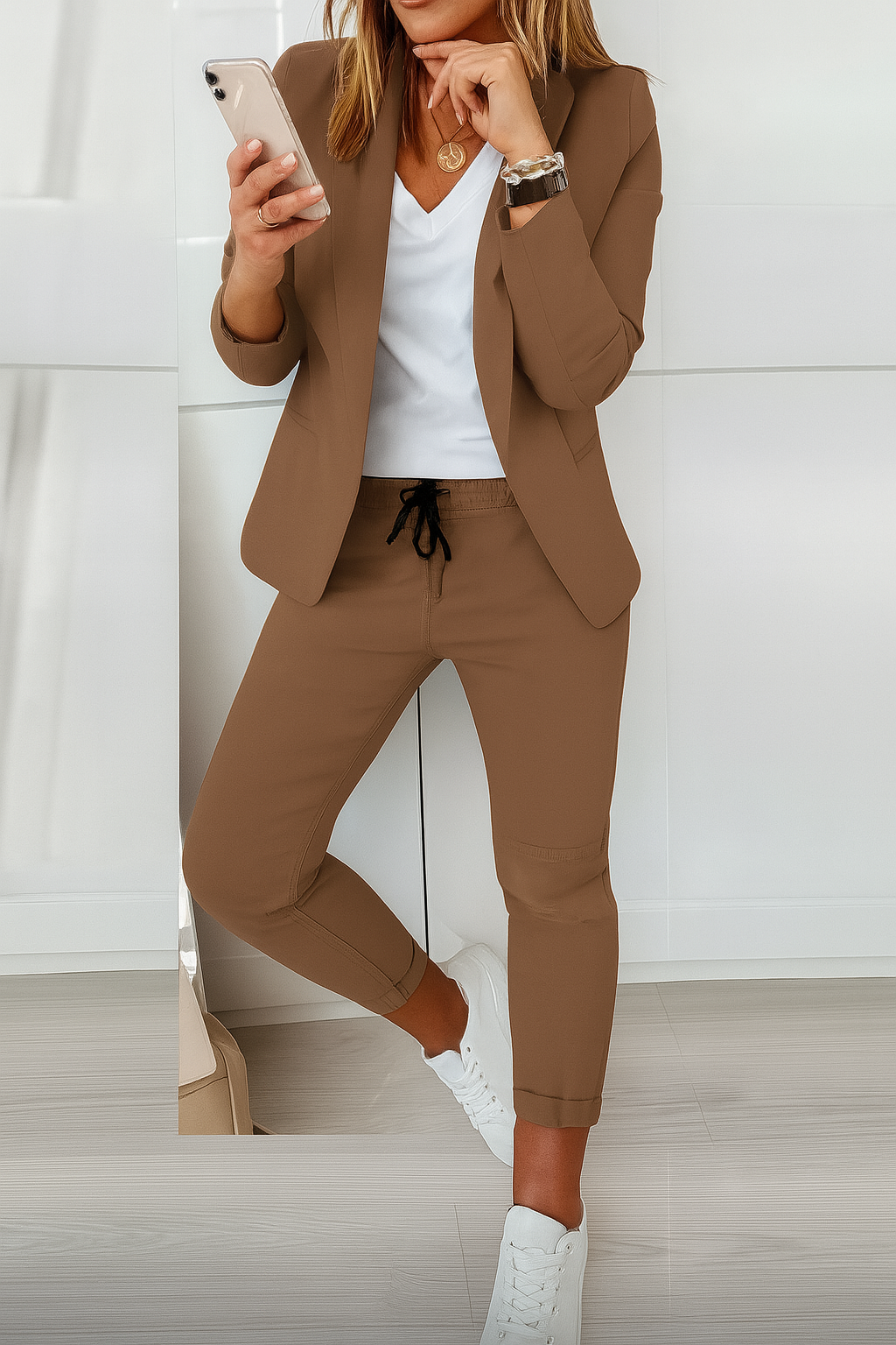 Ofelia | Casual Blazer Jogger Set