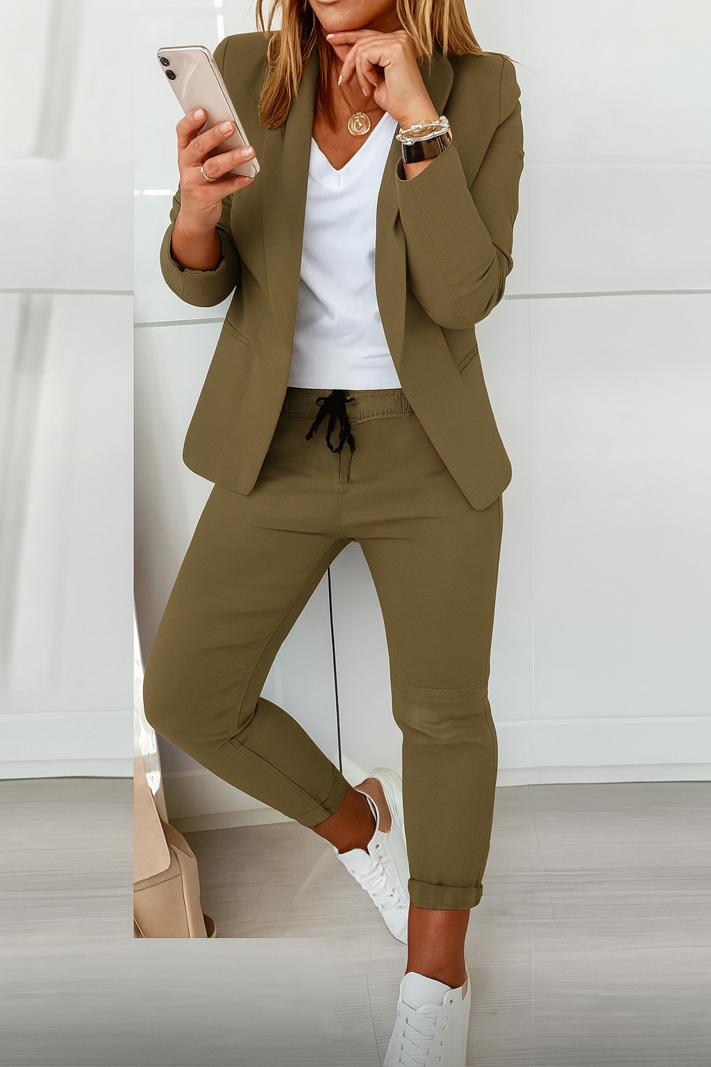 Ofelia | Casual Blazer Jogger Set
