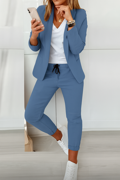 Ofelia | Casual Blazer Jogger Set
