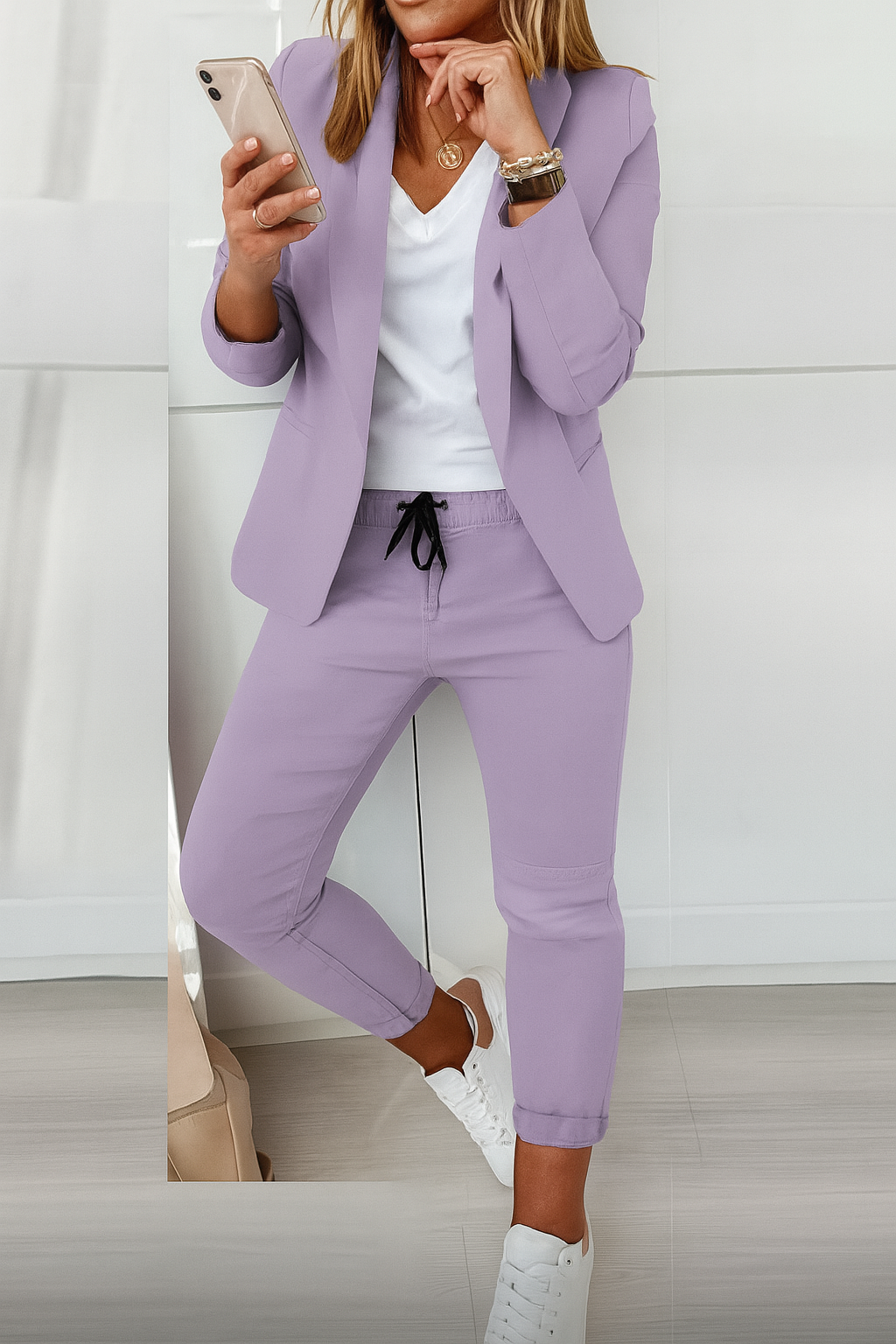 Ofelia | Casual Blazer Jogger Set