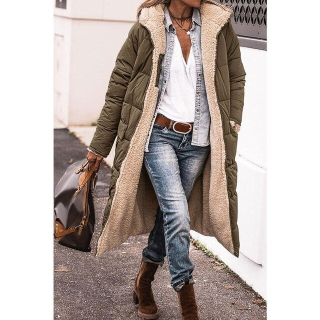 Selma | Longline Sherpa Coat