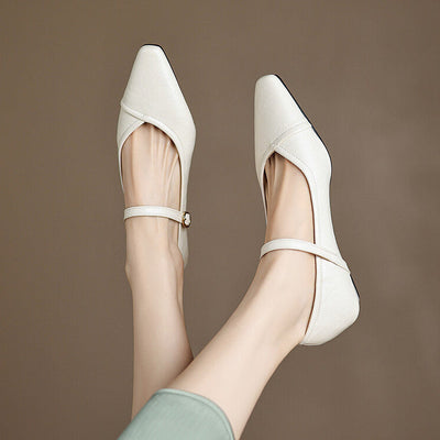 Frances | Graceful Mary Jane Flats