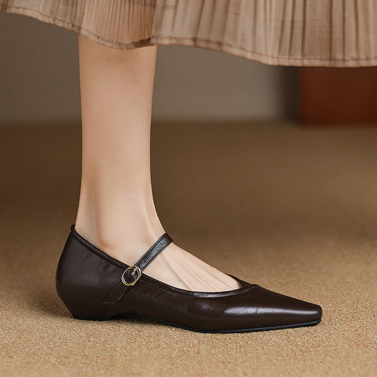 Frances | Graceful Mary Jane Flats