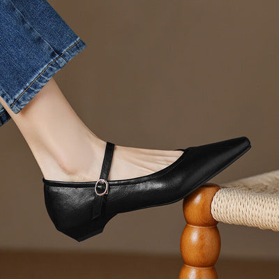 Frances | Graceful Mary Jane Flats