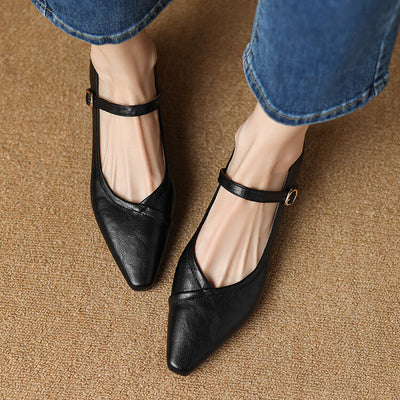 Frances | Graceful Mary Jane Flats