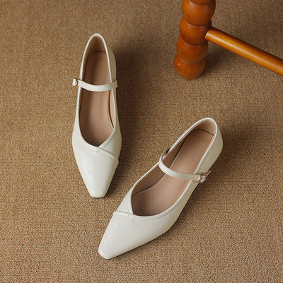 Frances | Graceful Mary Jane Flats