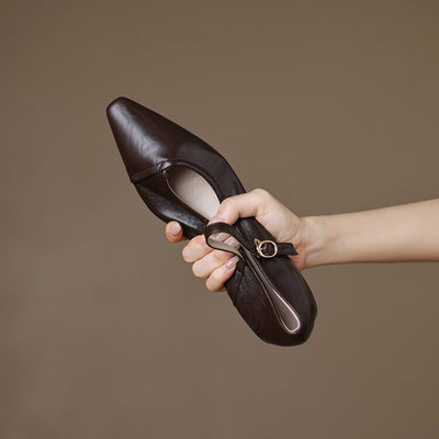 Frances | Graceful Mary Jane Flats