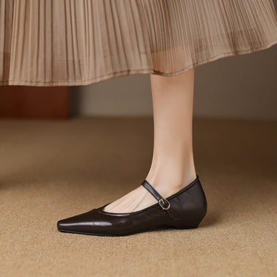 Frances | Graceful Mary Jane Flats