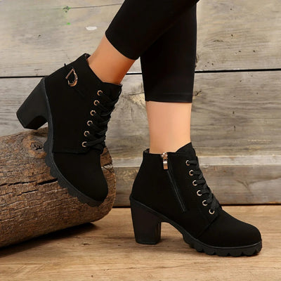 Eleanor | Block Heel Ankle Boots