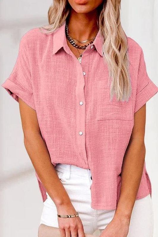 Astrid | Casual Button Blouse