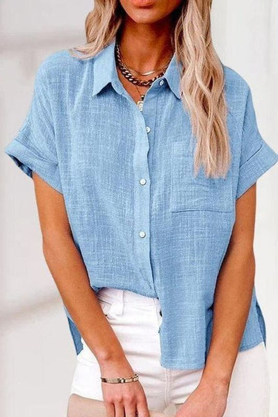 Astrid | Casual Button Blouse