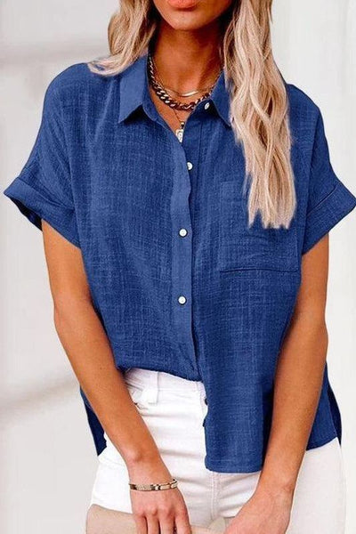 Astrid | Casual Button Blouse