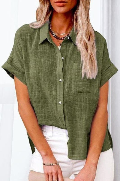 Astrid | Casual Button Blouse