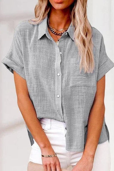 Astrid | Casual Button Blouse