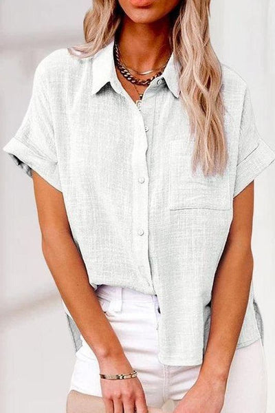 Astrid | Casual Button Blouse