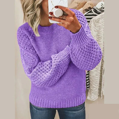 Francesca | Textured Knit Sweater