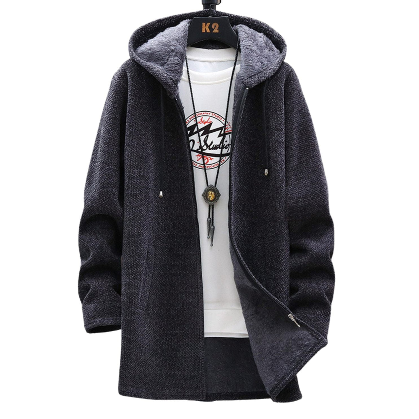 Ingrid | Casual Fleece Hooded Jacket