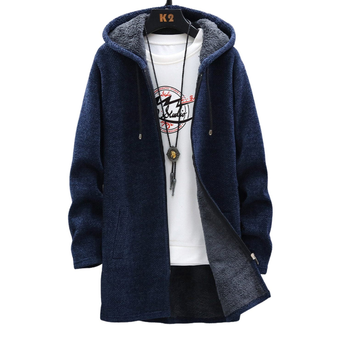 Ingrid | Casual Fleece Hooded Jacket