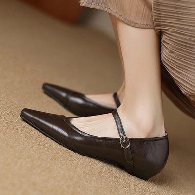 Frances | Graceful Mary Jane Flats