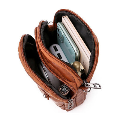 Thyra | Compact Braided Crossbody Bag