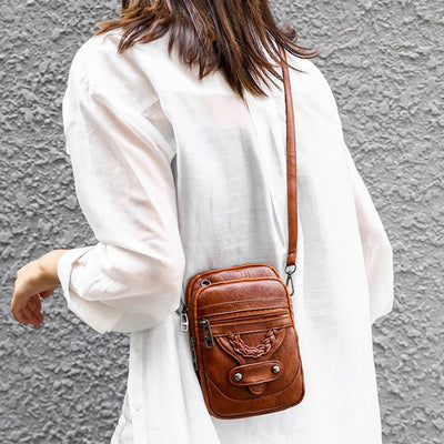 Thyra | Compact Braided Crossbody Bag