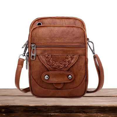 Thyra | Compact Braided Crossbody Bag