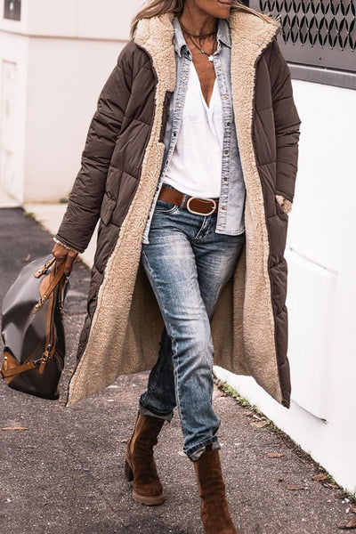 Selma | Longline Sherpa Coat