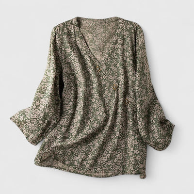 Felicia | Bohemian Print Blouse