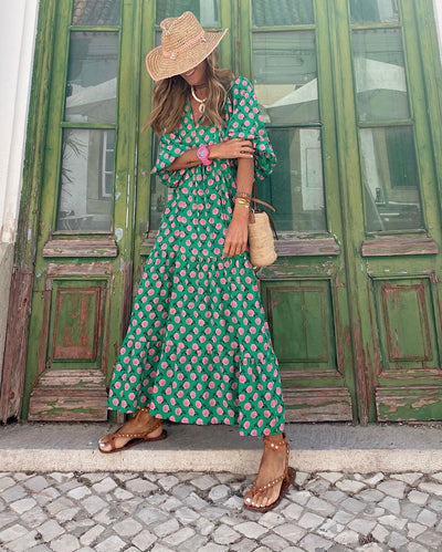 Lena | Floral Burst Dress