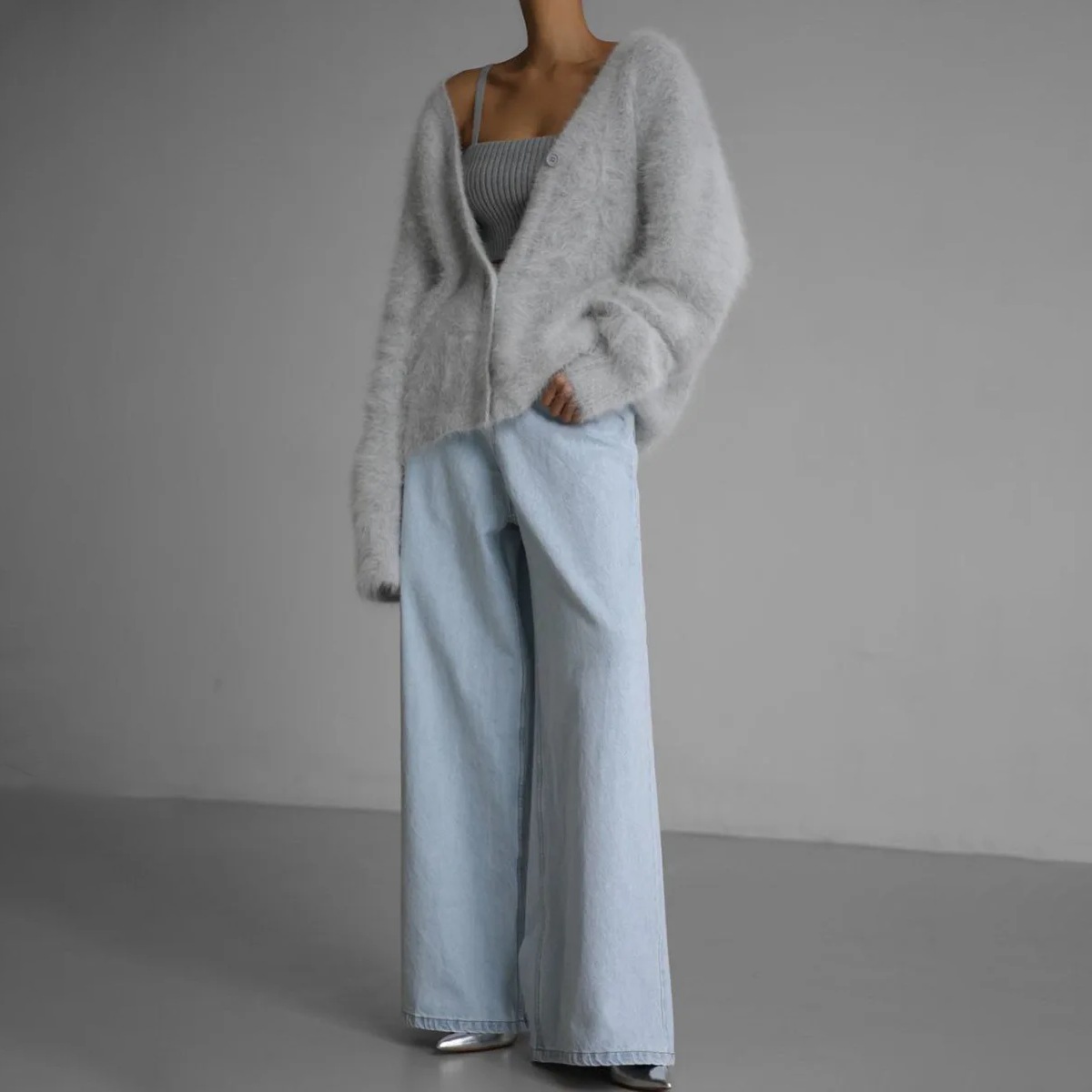 Ayla | Fluffy Knit Sweater