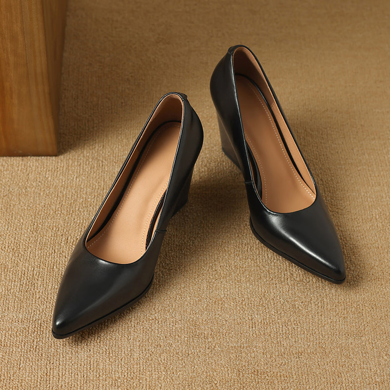 Frederikke | Classic Block Heel Pumps