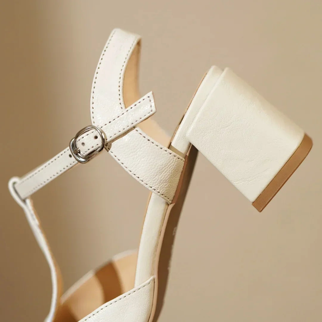 Fidelia | Vintage T-Strap Heels