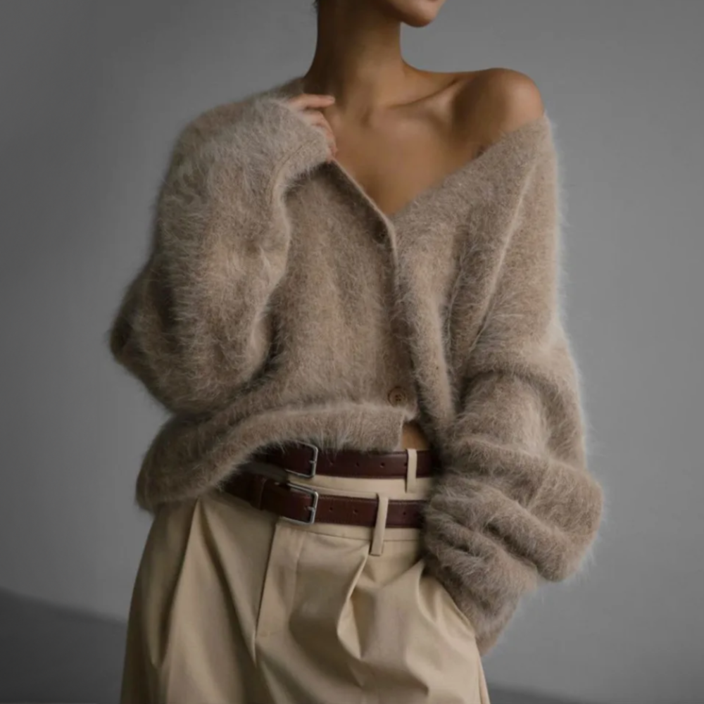 Ayla | Fluffy Knit Sweater