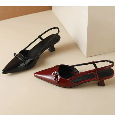 Fynne | Classic Slingback Heels