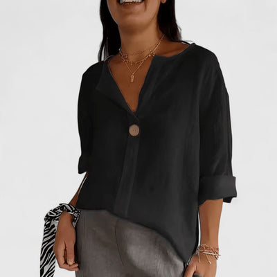 Filippa | Elegant Black Blouse