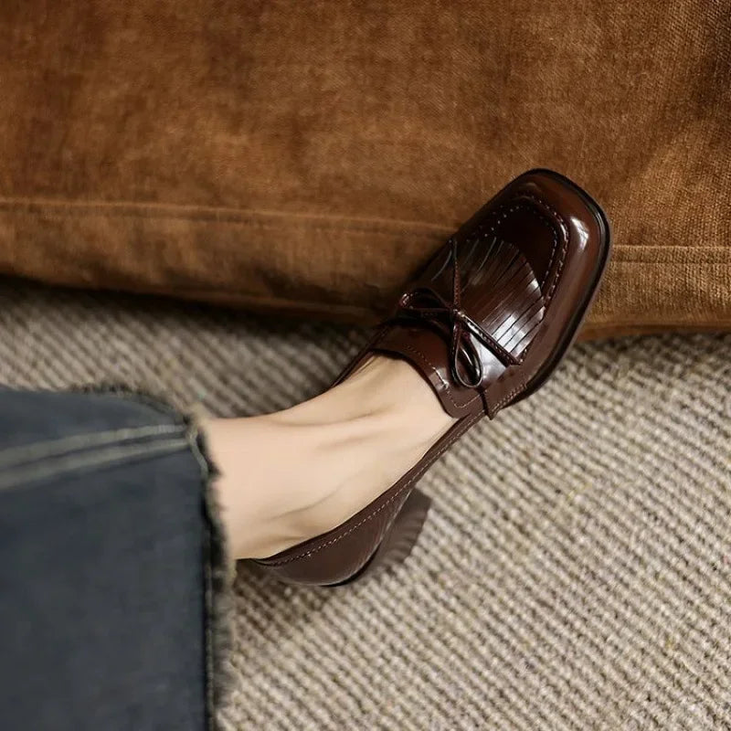 Fidelma | Classic Tassel Loafers