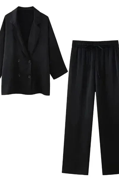 Ocean | Double-Breasted Lounge Set