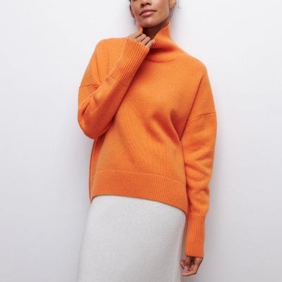 Frederikke | High Neck Knit Sweater