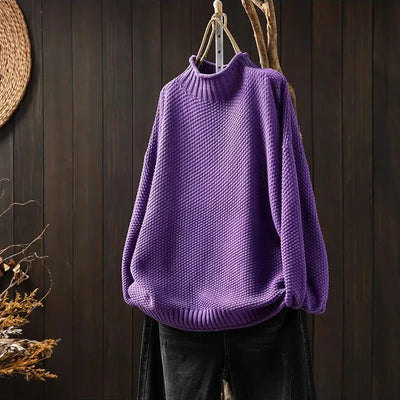 Florentina | Textured Turtleneck Sweater