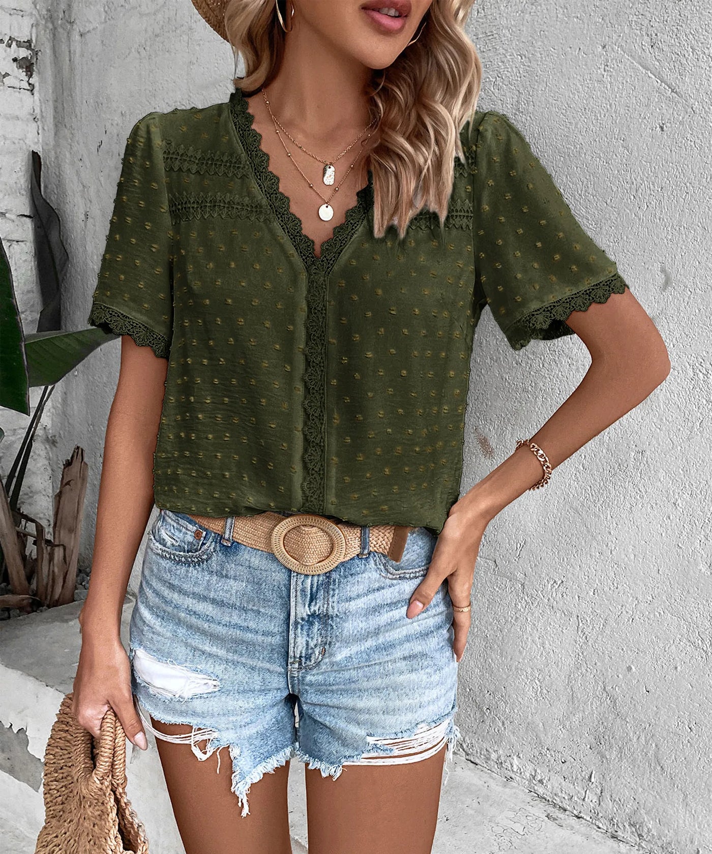 Florentine | Elegant Black Blouse