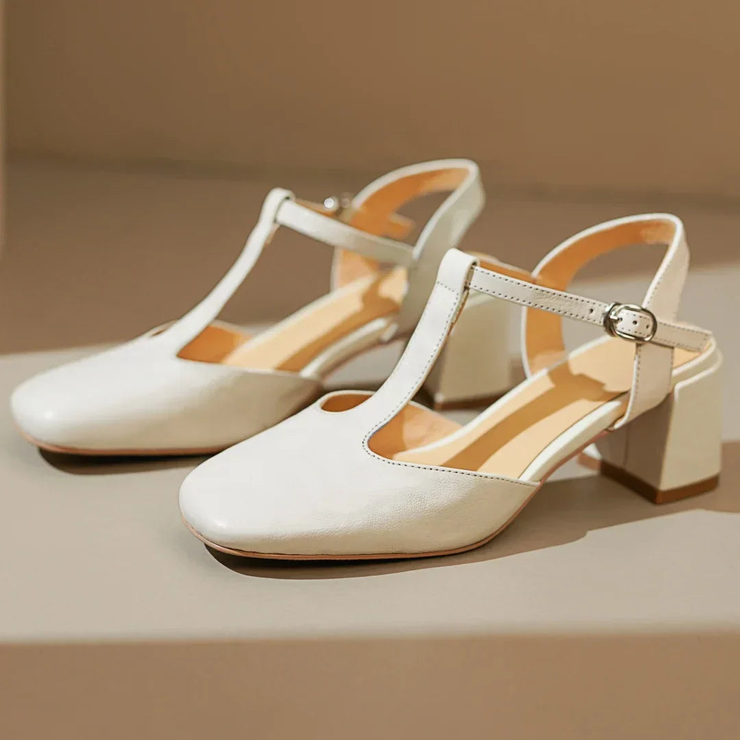 Fidelia | Vintage T-Strap Heels